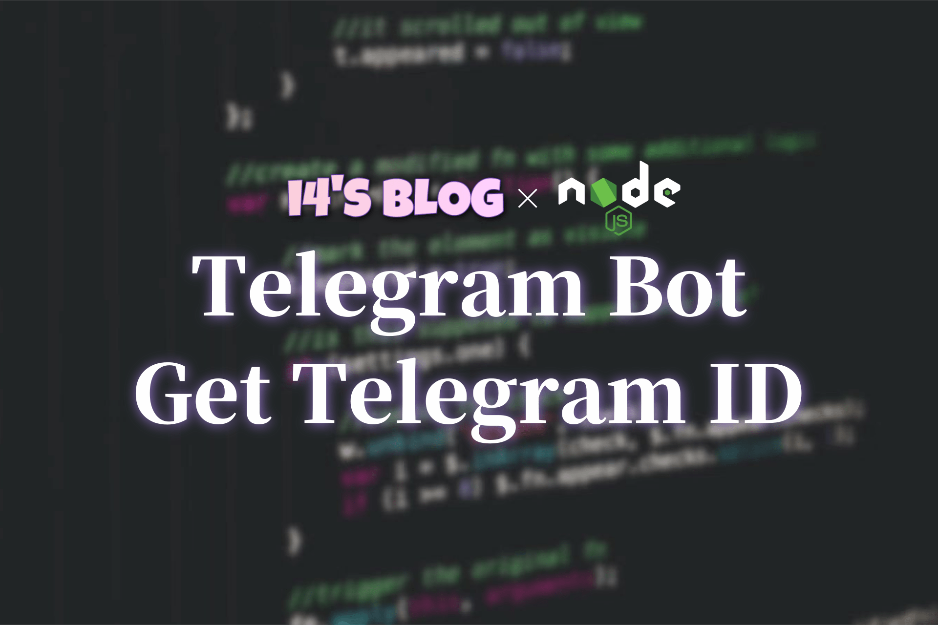 Get Telegram ID Bot-i4's Blog